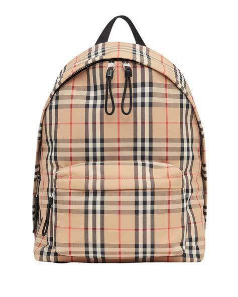 burberry ss19 backpack|burberry check backpacks.